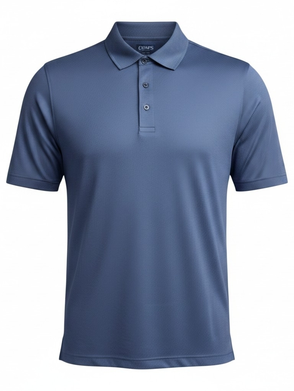 Chaps Mens Polo Shirt XL Blue Performance Golf Stretch Short Sleeve NEW